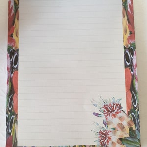 Writing Set, 30 Page Note Pad, 6 Small Cards with Envelopes