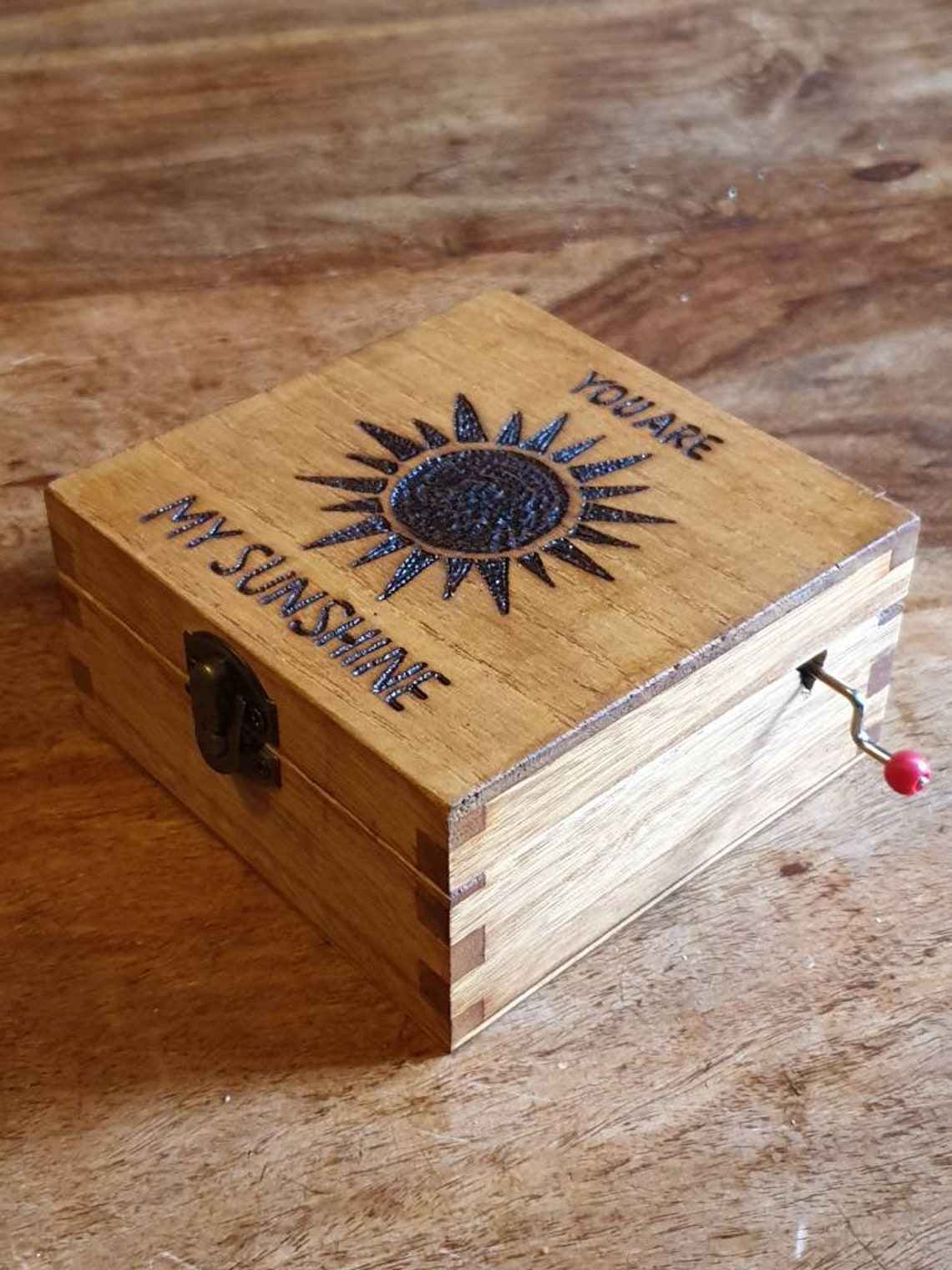 Music Box You Are My Sunshine Can Be Personalised Ideal Etsy UK