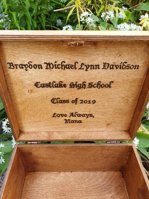 Tolkien Inspired Graduation Box, Lord of the Rings Gift, Keepsake