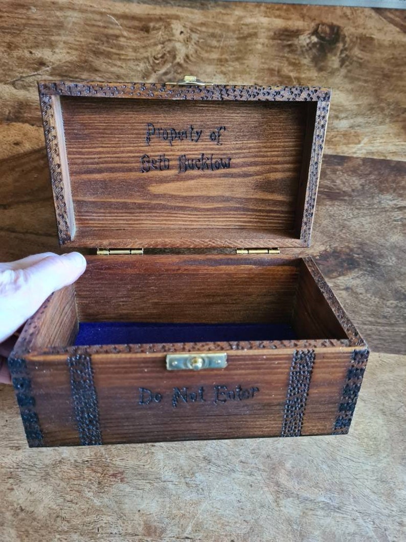 Scatola Regalo Harry Potter A Forma Di Baule - Misura Media Per Ricordi E Collezioni - Foto 4