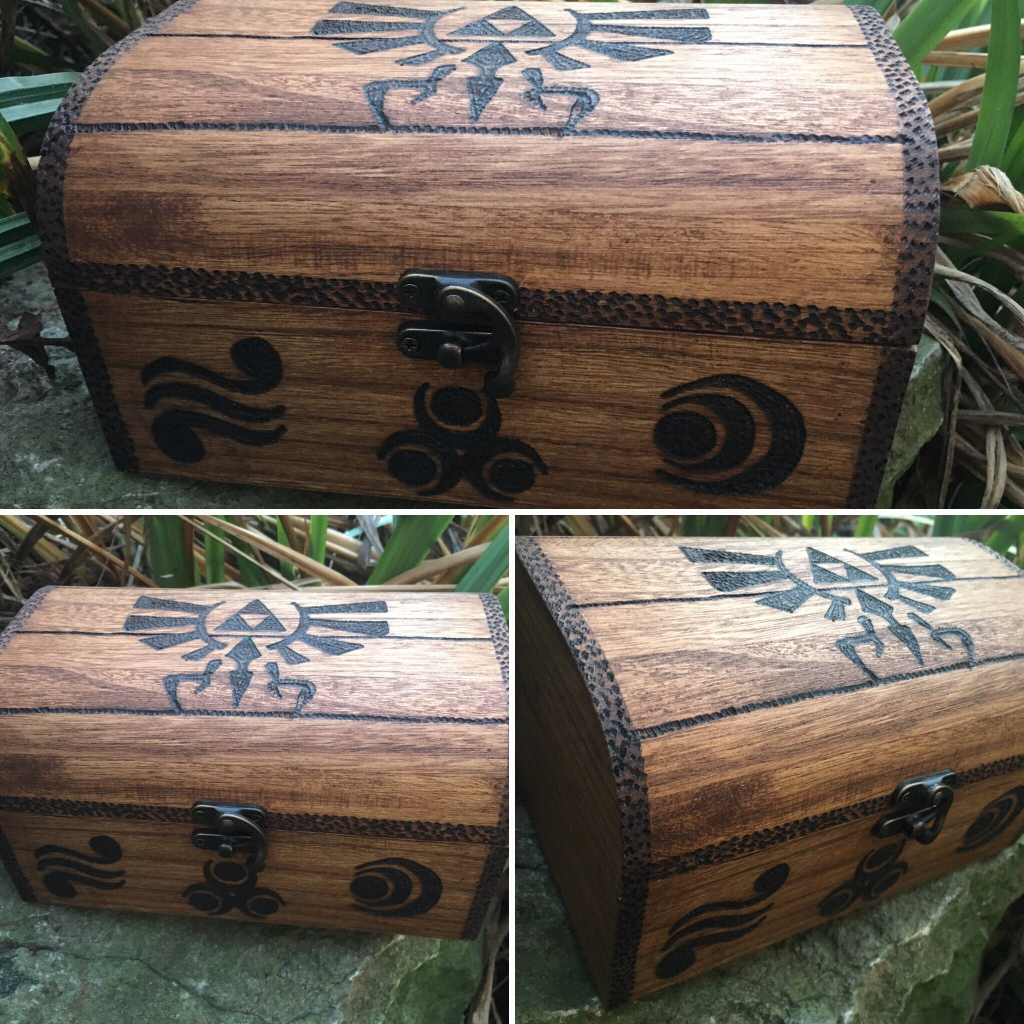 Zelda, Legend of Zelda, Zelda Chest, Zelda Gift, Goddess Symbols, Unique  Gift, Birthday, Valentines, Gamer 