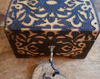 legend of zelda boss key keepsake wooden chest