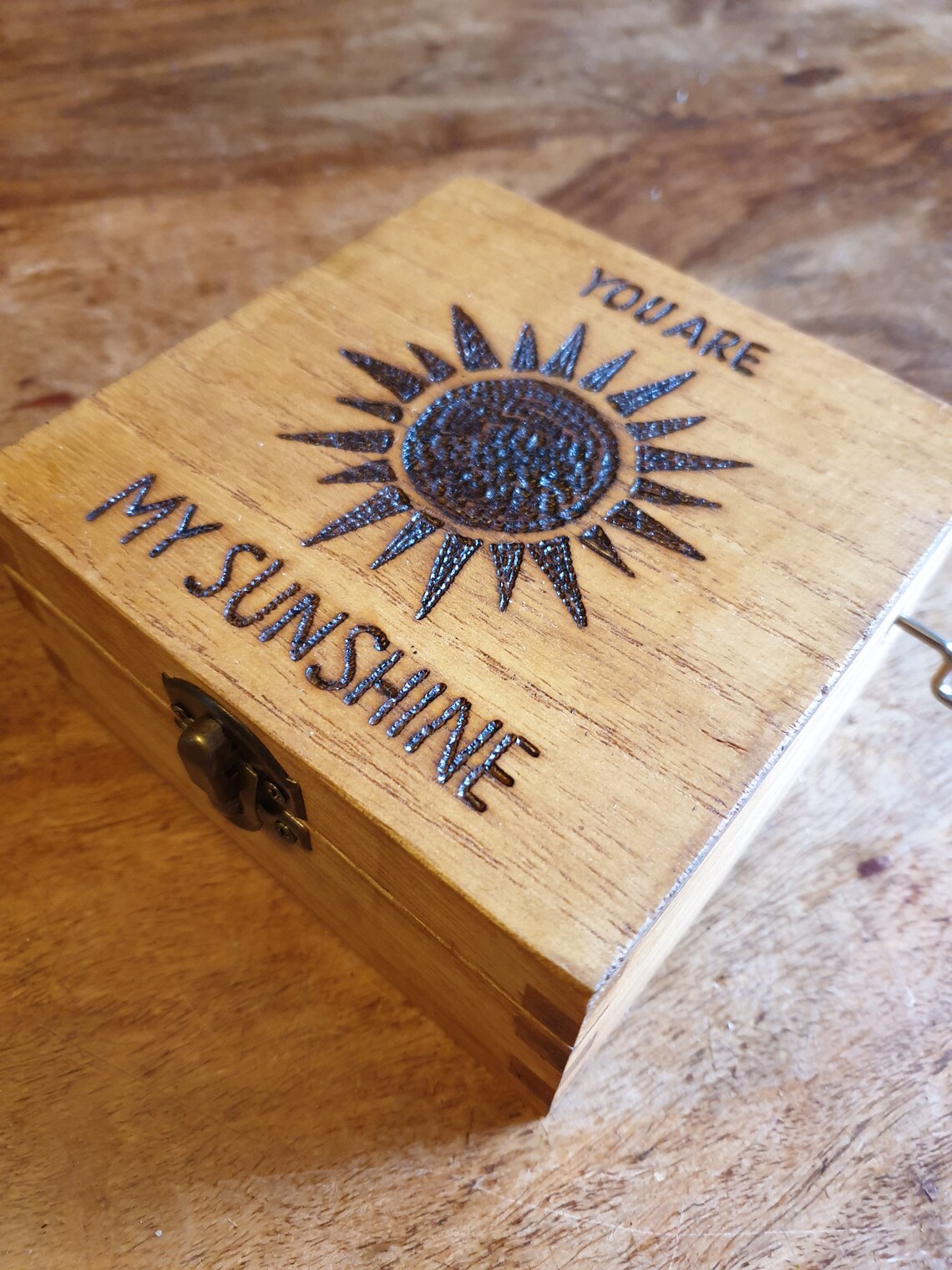 Music Box You Are My Sunshine Can Be Personalised Ideal Etsy UK