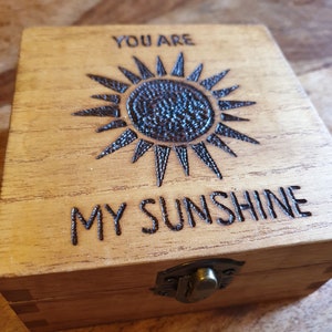 Music box, you are my sunshine, can be personalised, ideal Christmas gift for loved one, birthday gift, johnny Cash, image 7
