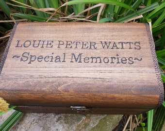 Memory, keepsake, time capsule, baptism, anniversary, memorial chest, personalised, customised, special occasion, gift idea, mothers day
