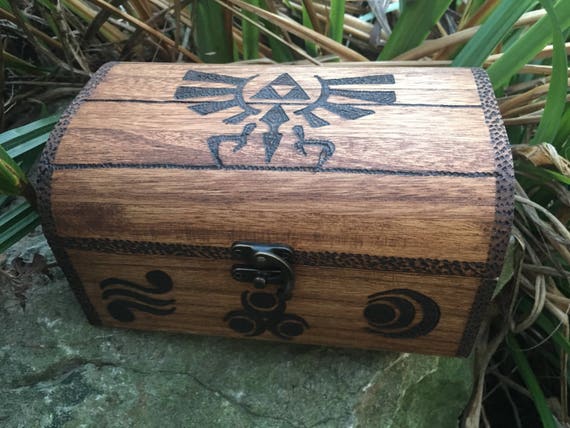 Zelda, Legend of Zelda, Zelda Chest, Zelda Gift, Goddess Symbols, Unique  Gift, Birthday, Valentines, Gamer 