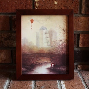 You&#39;ll Float Too - 8&quot;x10&quot; Print - Modified Thrift Store Art - Stephen King&#39;s IT