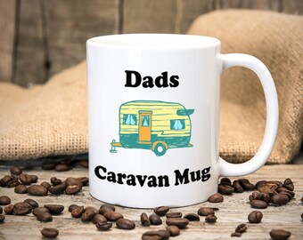 dads caravan mug