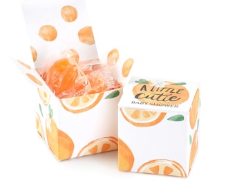 Little Cutie Baby Shower Favor Boxes (Pack of 25)