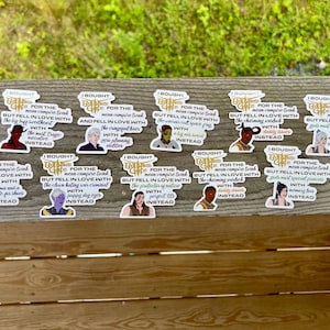 Baldur&#39;s Gate Companion Stickers | D&D Romance Video Game Vinyl Decal
