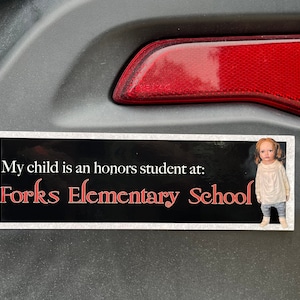 Twilight Renesmee Honors Student Bumper Sticker