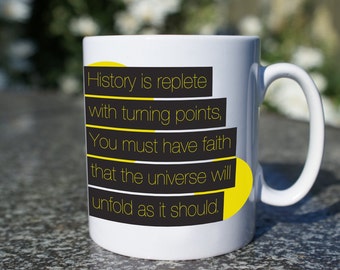 Star Trek Spock Inspired Mug, Great Fathers Day or Birthday Gift, Spock Coffee Mug, Spock Quote.