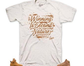 jordan 13 wheat shirt