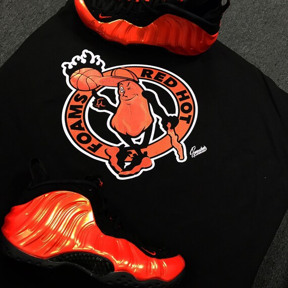 habanero foamposite shirts