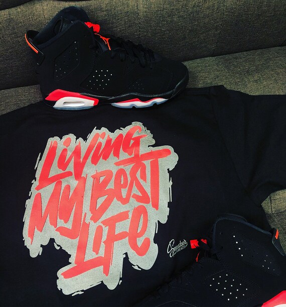 shirt to match jordan 6 infrared