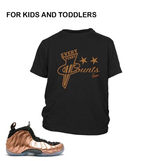 shirts to match copper foamposites