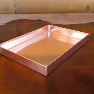 Solid Copper Tray image 1