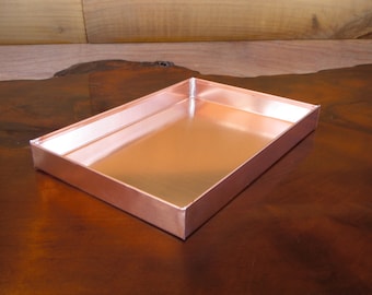 Solid Copper Tray