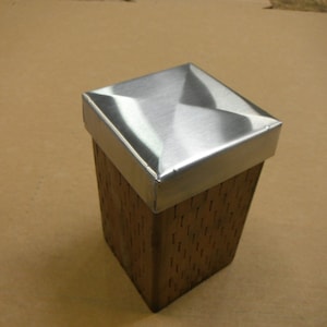 Solid Stainless Steel Post Caps