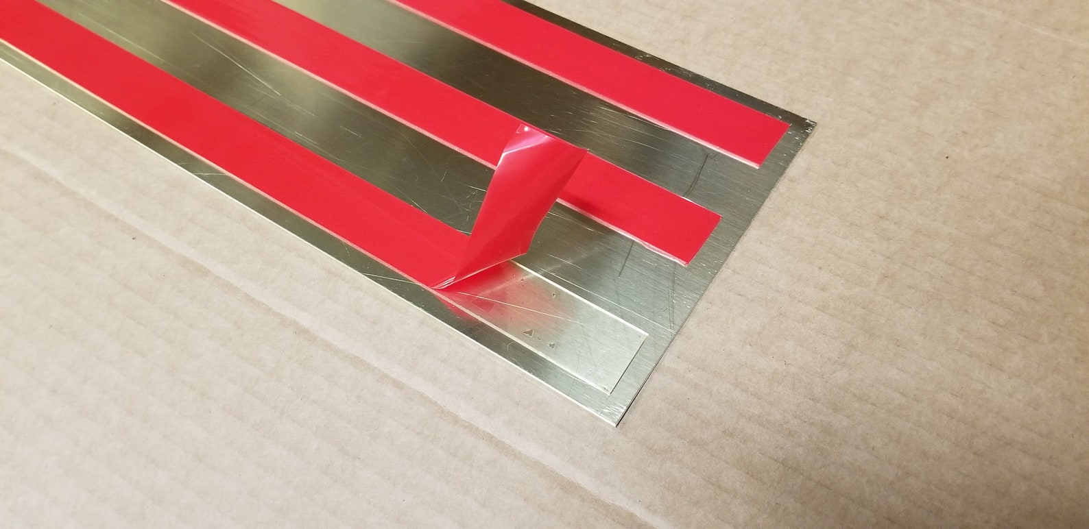 Brass Door Kick Plate free Shipping Etsy