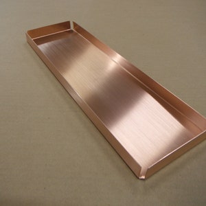 Solid Copper Tray (Open Corners) Free Shipping!