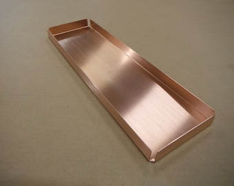 Solid Copper Tray (Open Corners) Free Shipping!