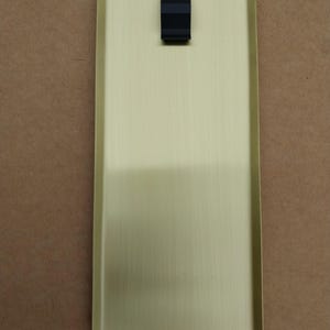 Solid Brass Check Presenter