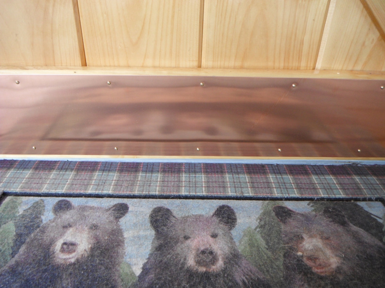 Solid Copper Kick Plate FREE SHIPPING Etsy