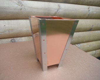 Solid Copper Planter