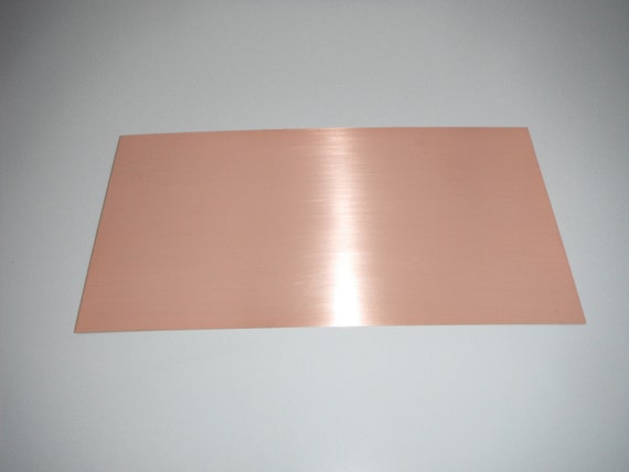 6 X 12 Solid Copper Sheet 24 Gauge, 20 Gauge, 16 Gauge 