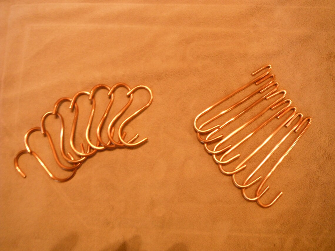 Solid Copper Pot Rack Wall Mounted Solid Copper Pot Rack - 20