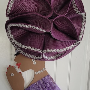 The Church Diva Wreath/ Diva Wall hanging