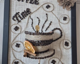 Coffee Time Wall Hanging