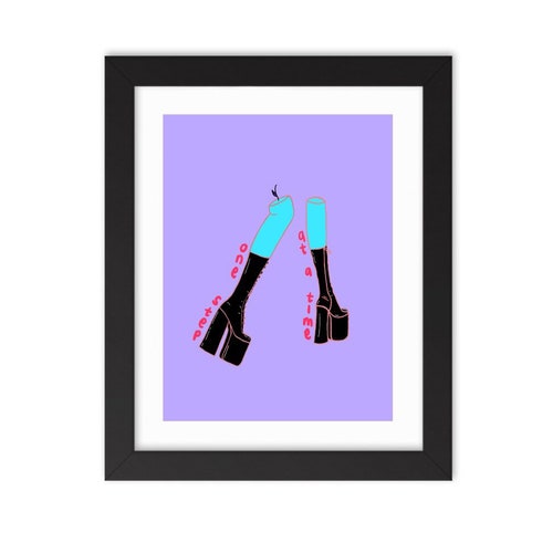 One step at a tIme - fine art print