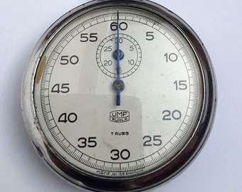 DDR RUHLA UMF stopwatch rond 1950