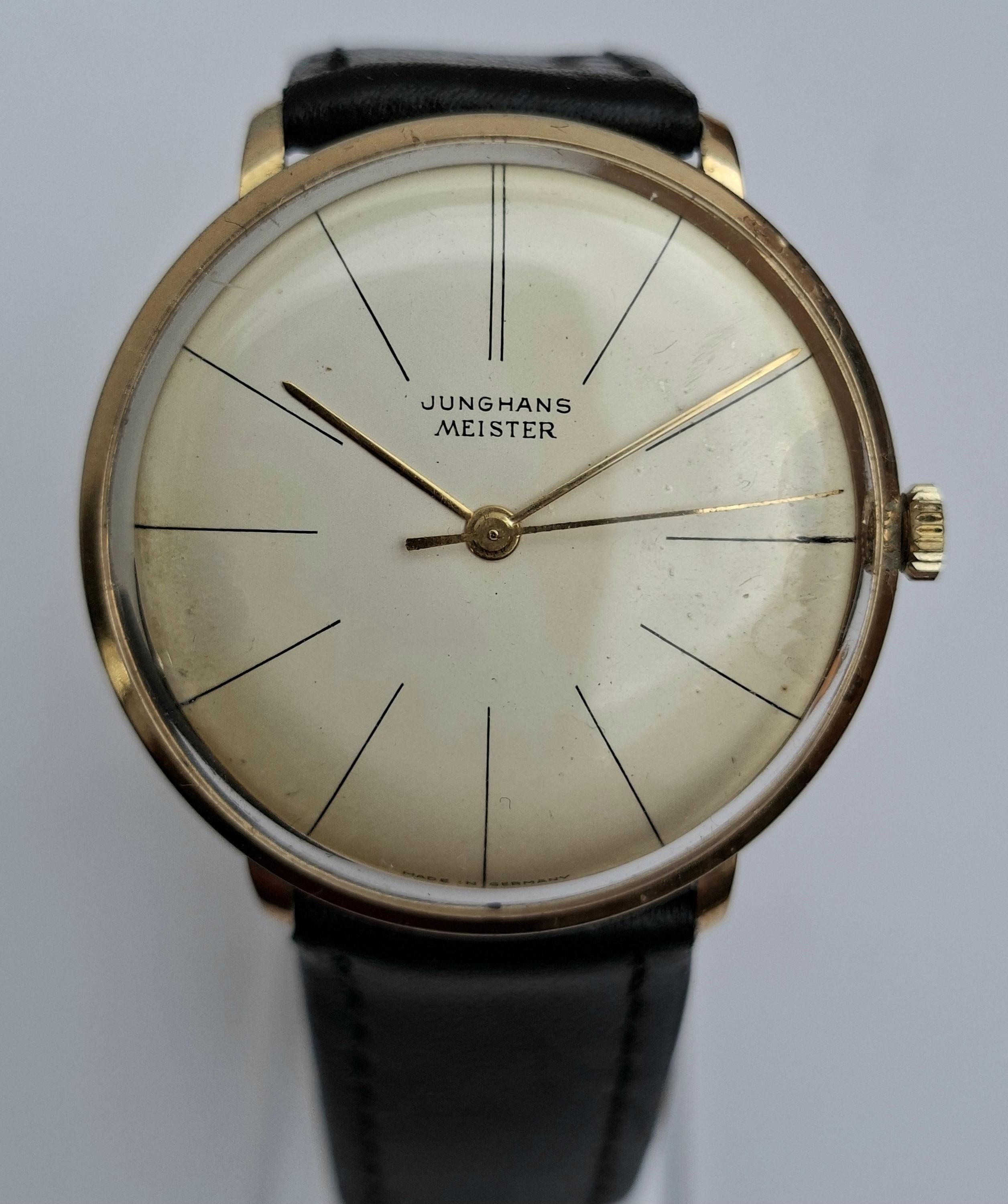 Vintage Junghans Watch - Etsy