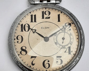 ELGIN Art Nouveau Pocketwatch