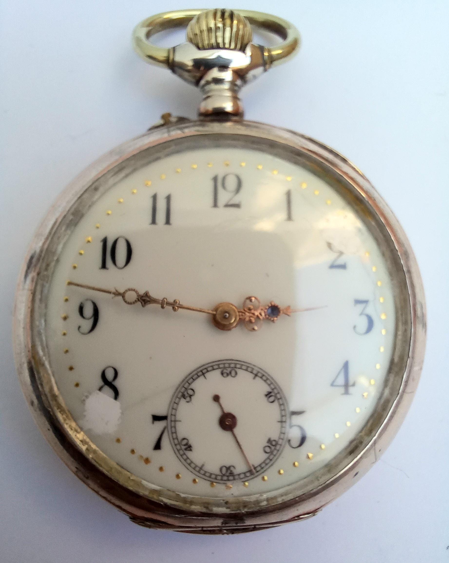 1900 Rugat Watch Pocketwatch From Arround 1900 - Etsy