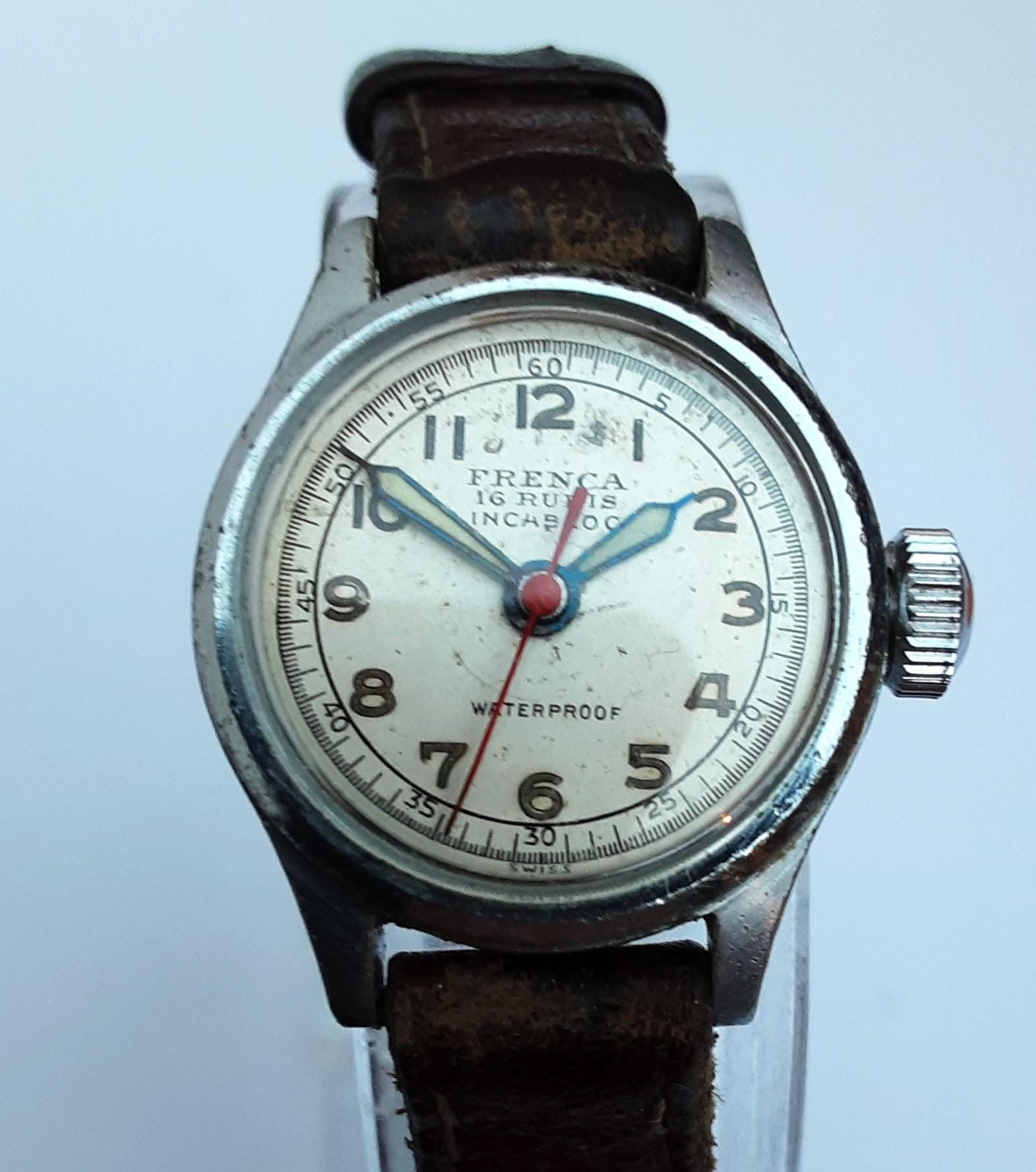 Orologio da polso FRENCA da donna, anni '50 circa Italia