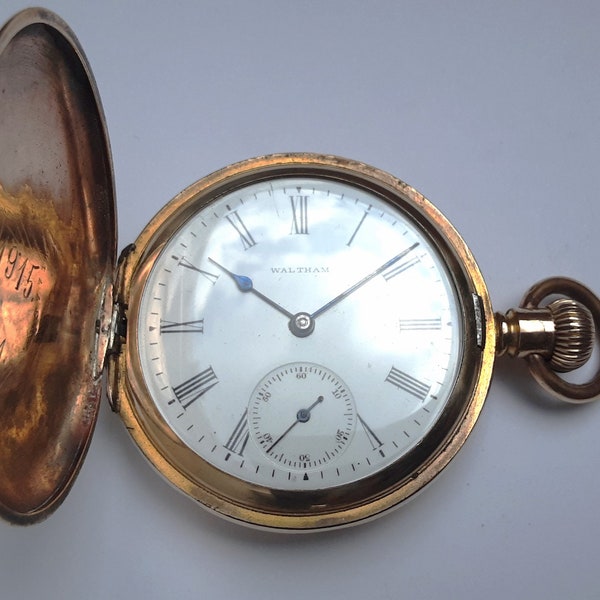 Montre gousset WALTHAM Savonette vers 1910