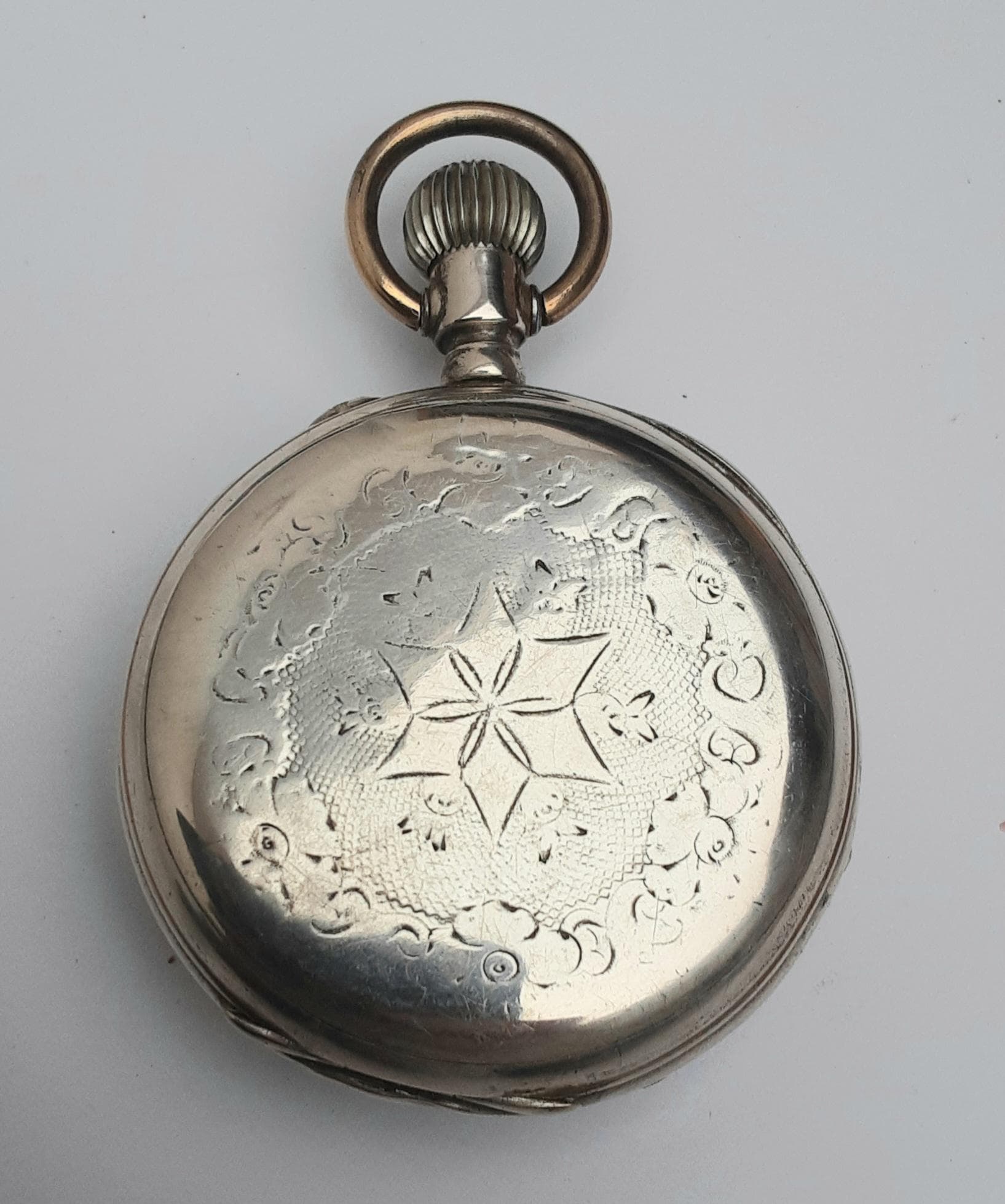 1890年頃の銀製懐中時計 - Etsy 日本