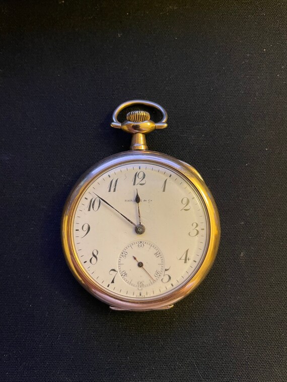 Antique 14k Gold Pocket Watch Shreve 