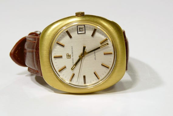 Montre Vintage Girard-Perregaux 4015 RA Octogon 'Big Tank' - Suisse - Quartz - Neuf Sans étiquette