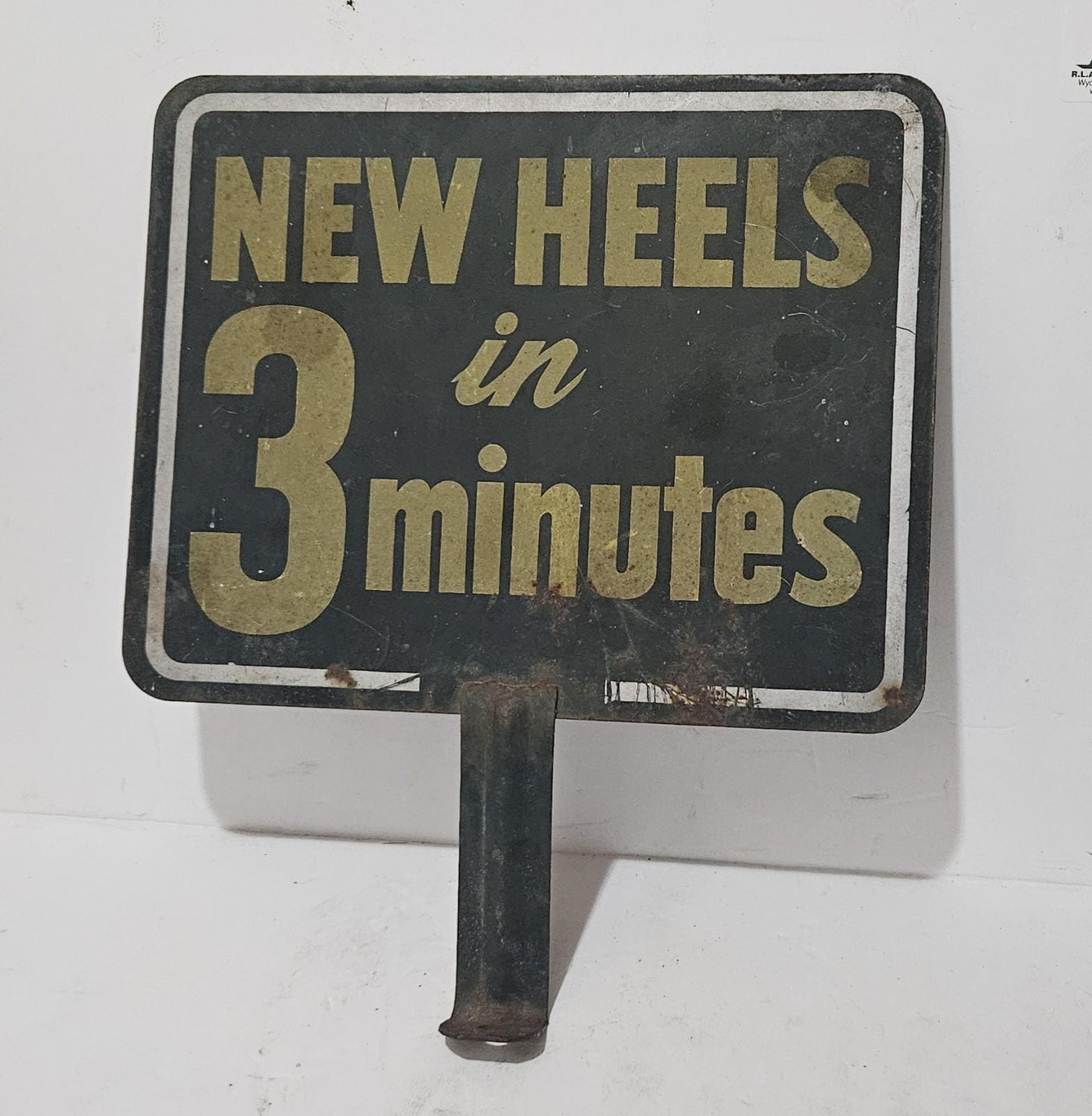 Antique Shoe Repair Sign - Etsy