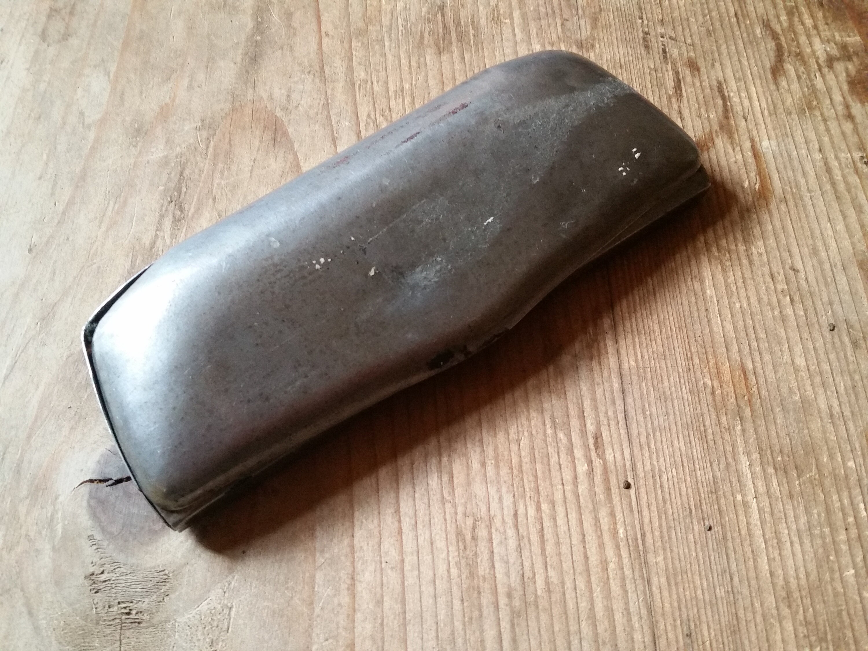 1940s METAL EYEGLASSES CASE Hard Shell Container With 
