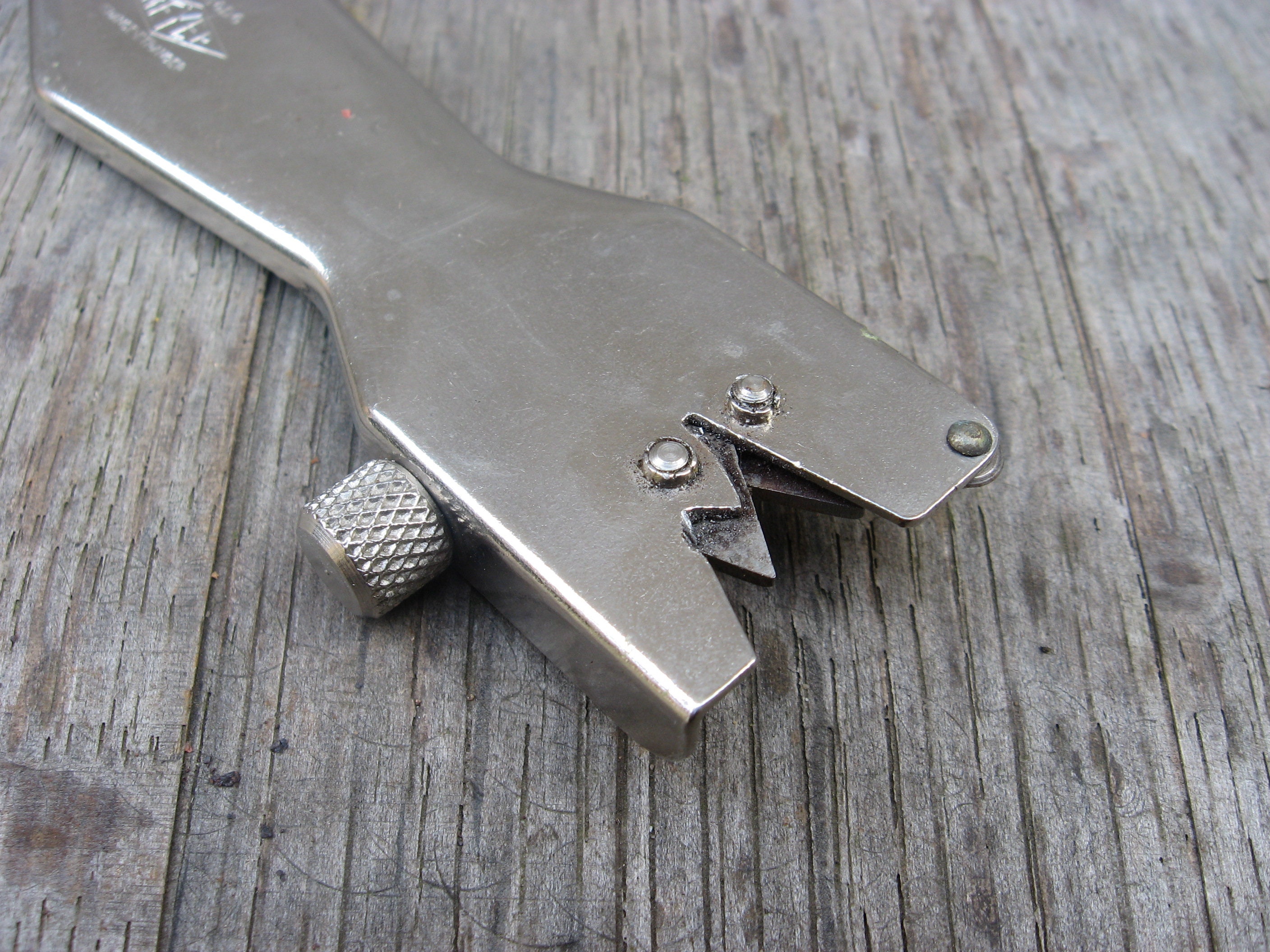 Sharpener In French 1950s UNUSUAL FRENCH SHARPENER for Knives, Scissors, Hatchets ...