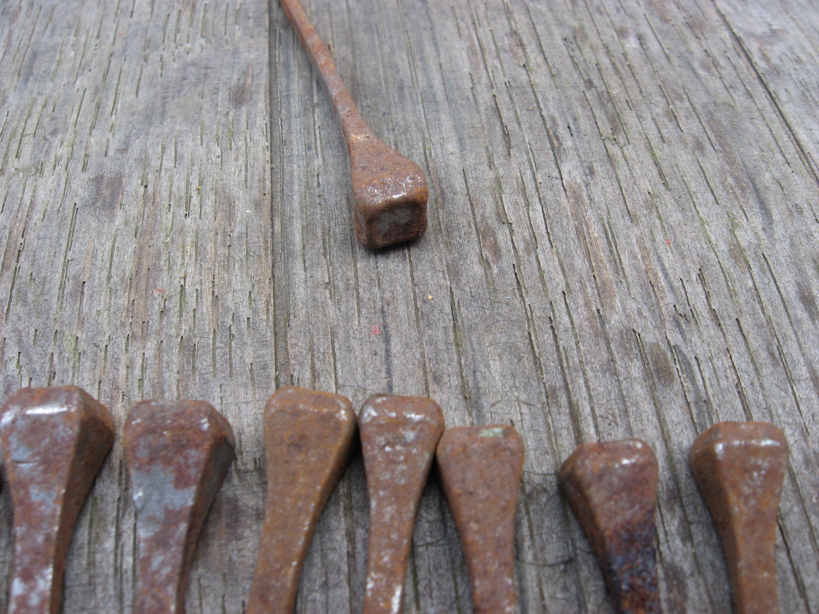 Horse shoe nails, things to make from them - Blacksmithing, General  Discussion - I Forge Iron
