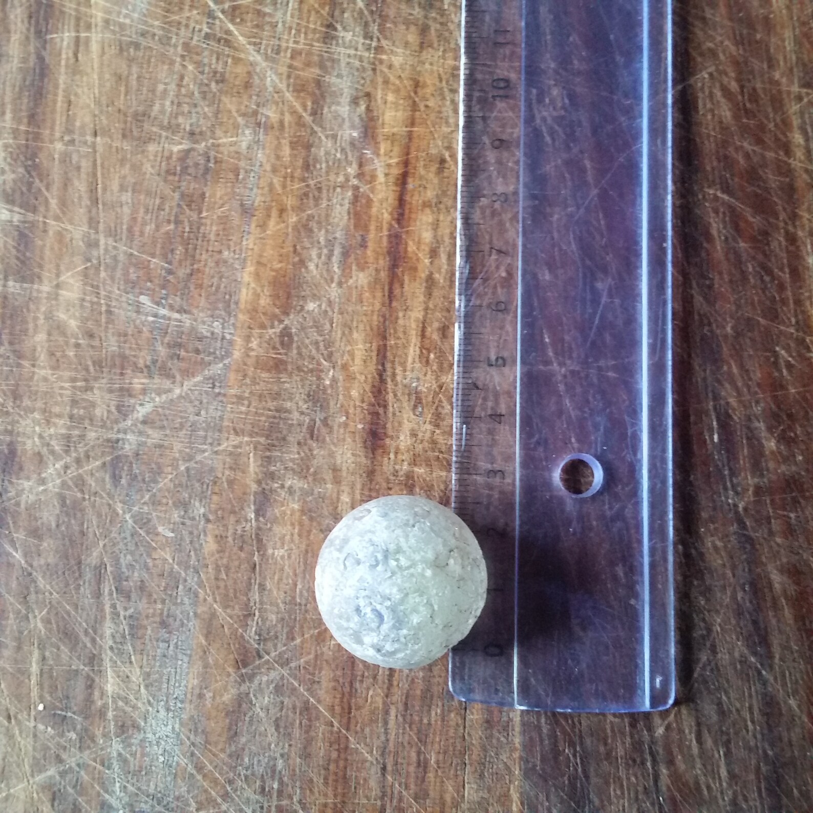 Antique ONION SKIN MARBLE Core of Red White and Blue Large Etsy