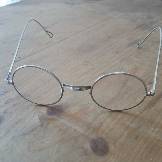 Antique Windsor Reading Glasses with round lenses… - image 2