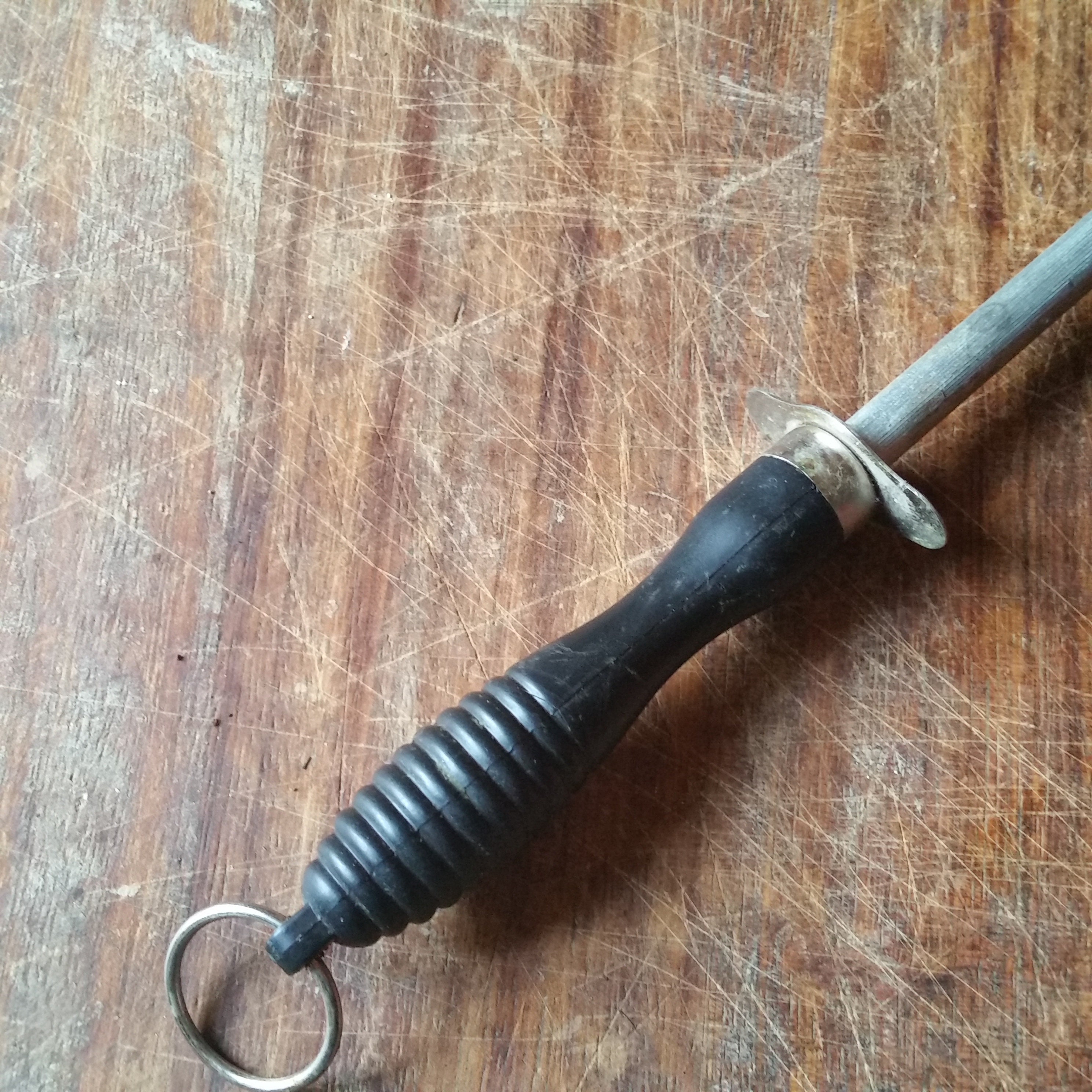 Sharpener In French Vintage FRENCH KNIFE SHARPENER With Rubber Handle and Ring for Hanging ...